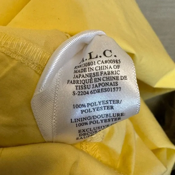 A.L.C. Adriana Smocked Handkerchief Dress in Size 4